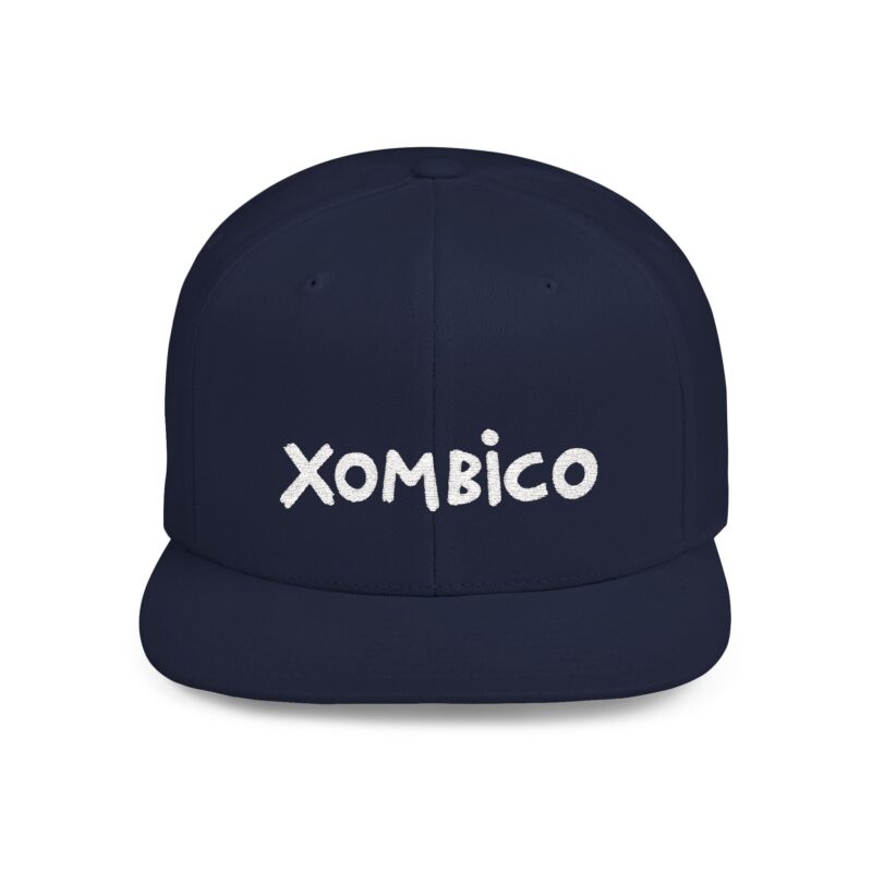 Navy blue cap with Xombico logo