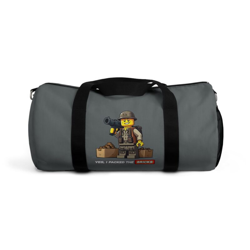 Duffel bag with LEGO explorer graphic